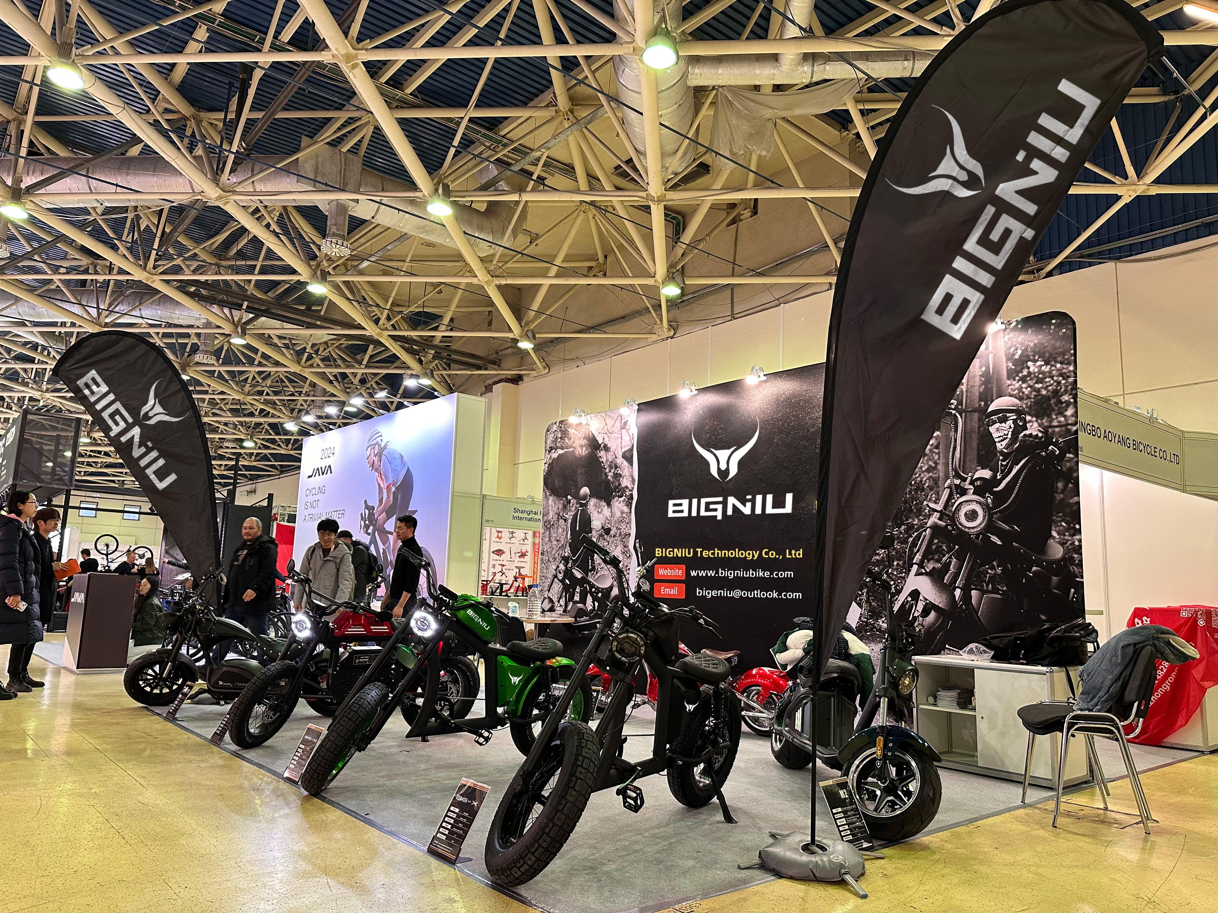 Participate in the 2024 International ebike show---BIGNIU