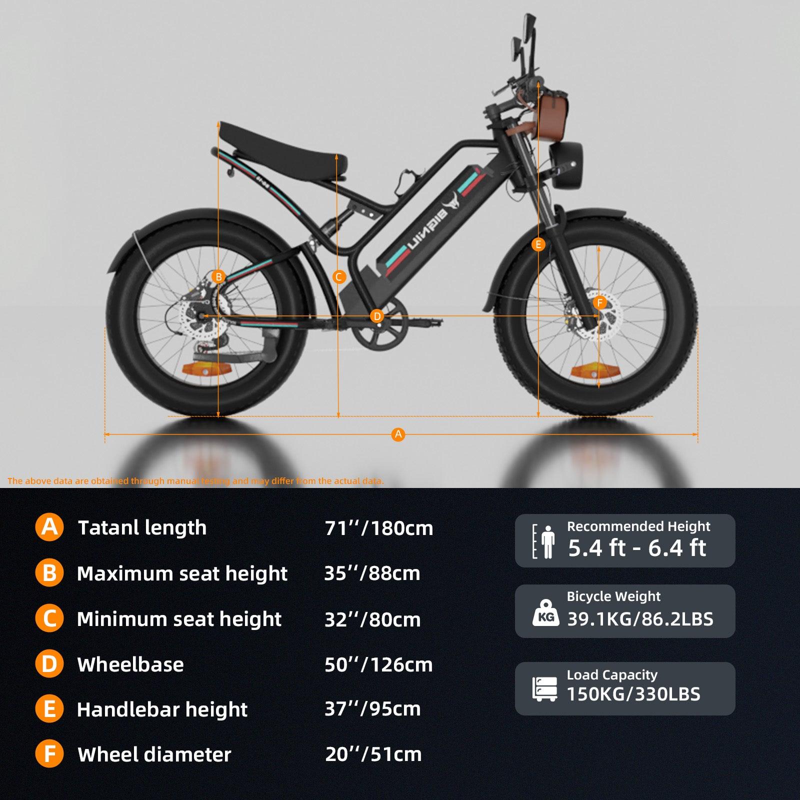 BIGNIU Electric Bike,2000W Dual Brushless Motor, 48V/22.4Ah Removeable Battery Ebike,Front/Rear Turn Signal,Rearview Mirror and 7 Gear Electric Bicycle